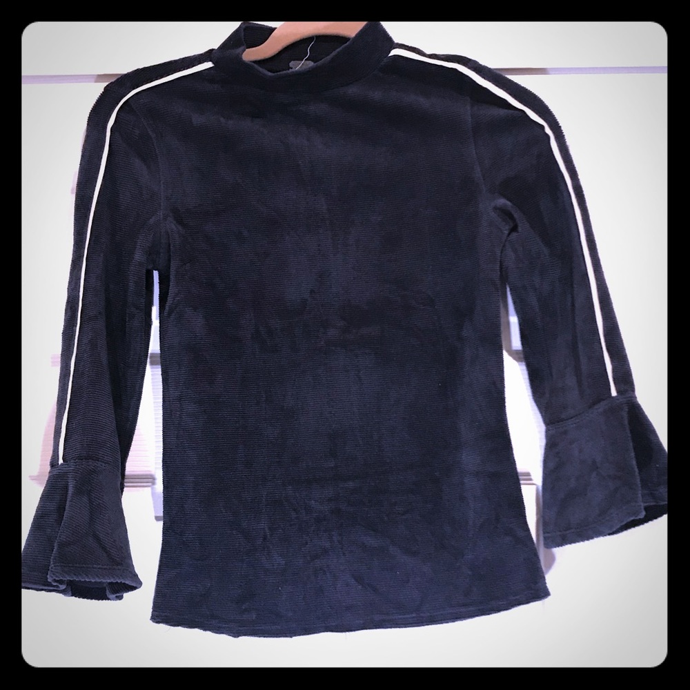 Dark blue Corduroy top